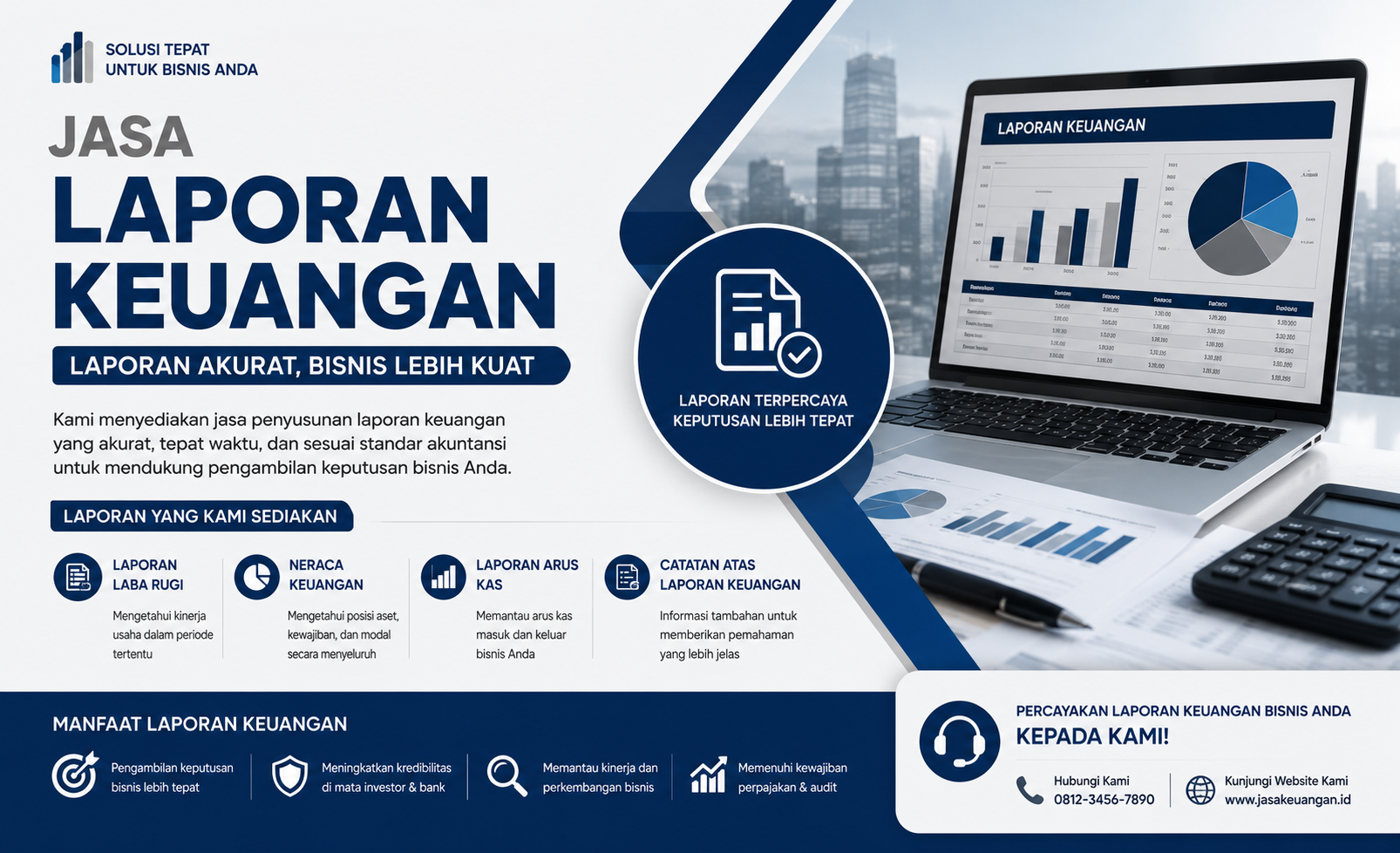 Jasa Penyusunan Laporan Keuangan