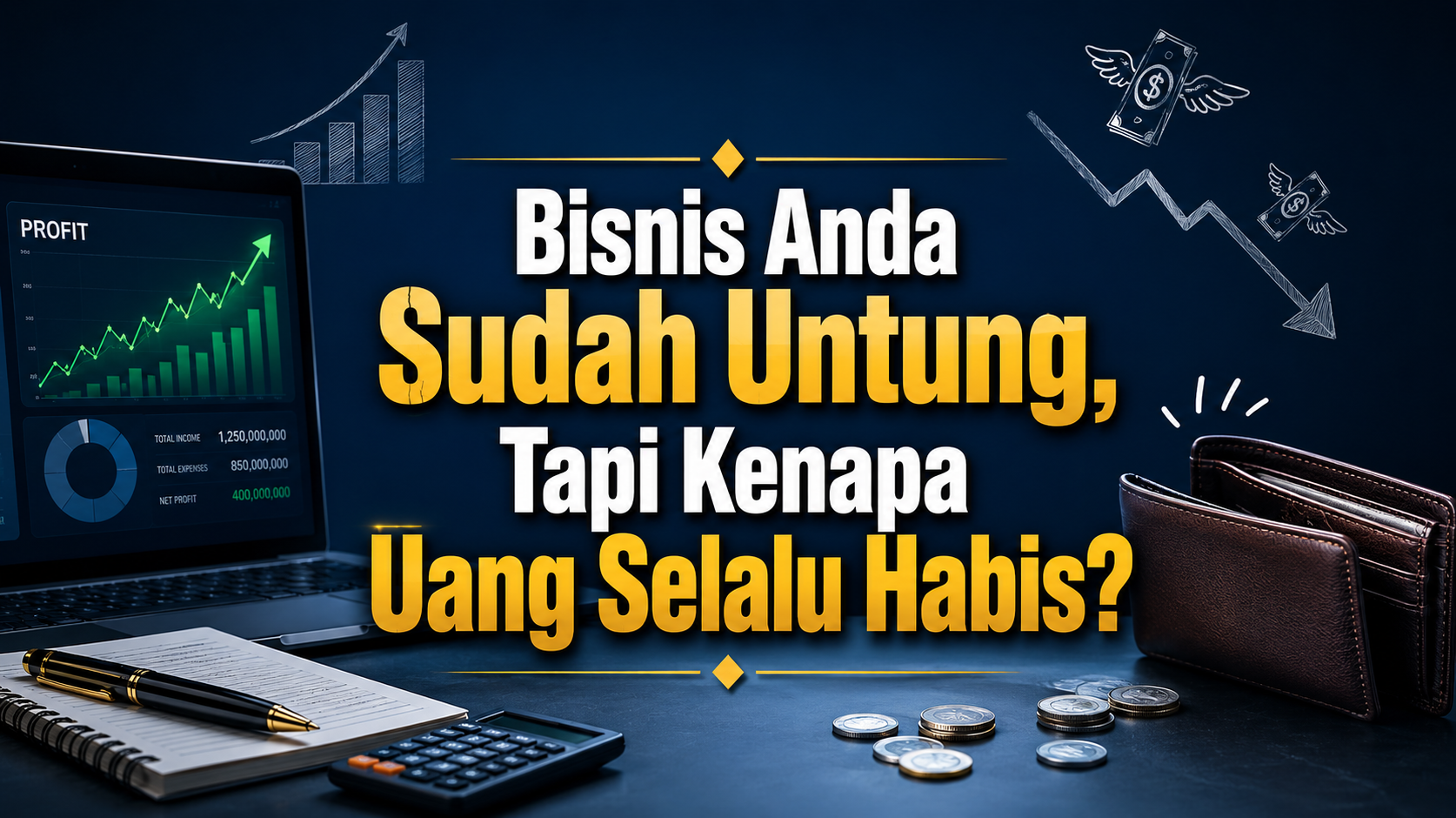 Bisnis Anda Sudah Untung, Tapi Kenapa Uang Selalu Habis?