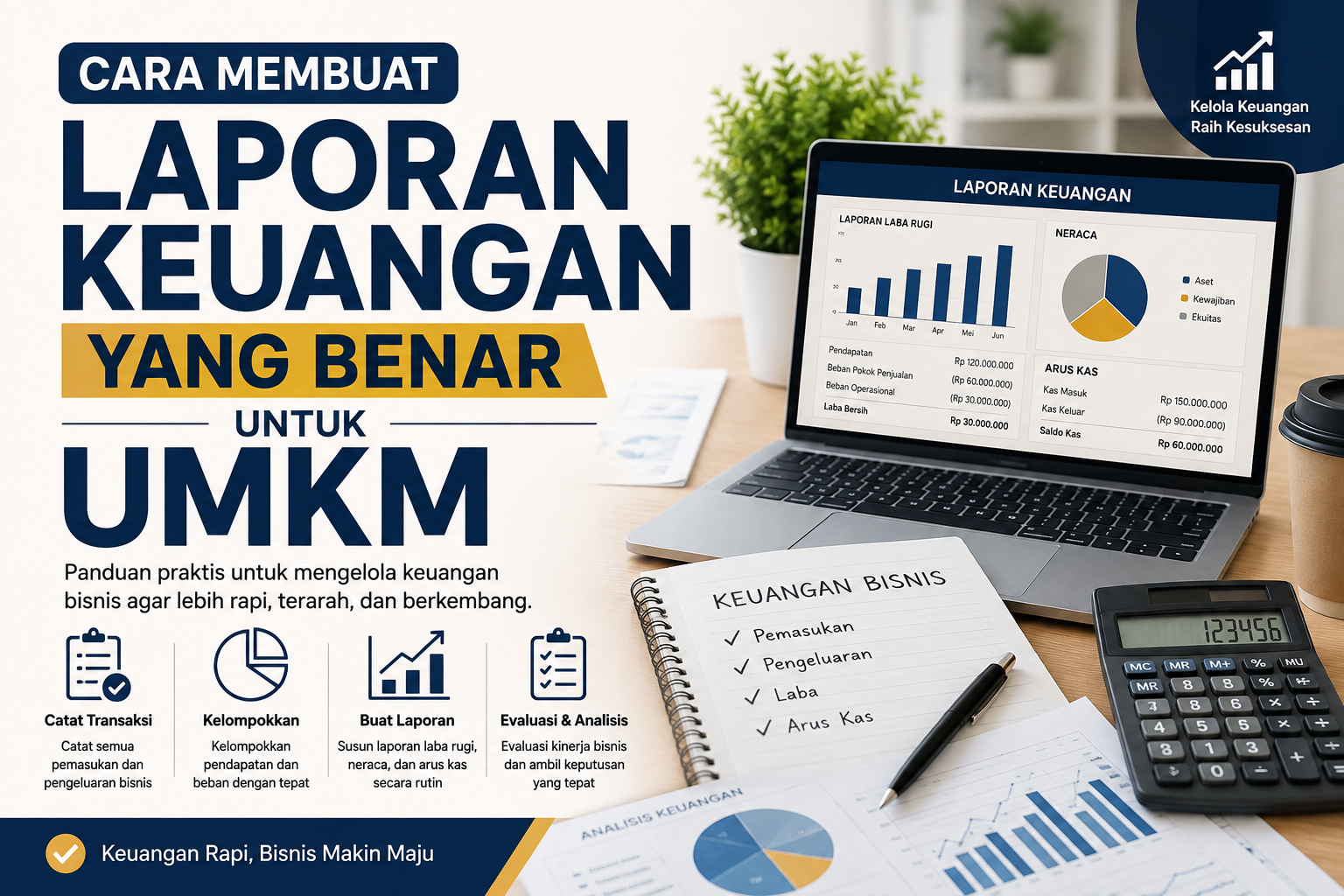 Cara Membuat Laporan Keuangan yang Benar untuk UMKM